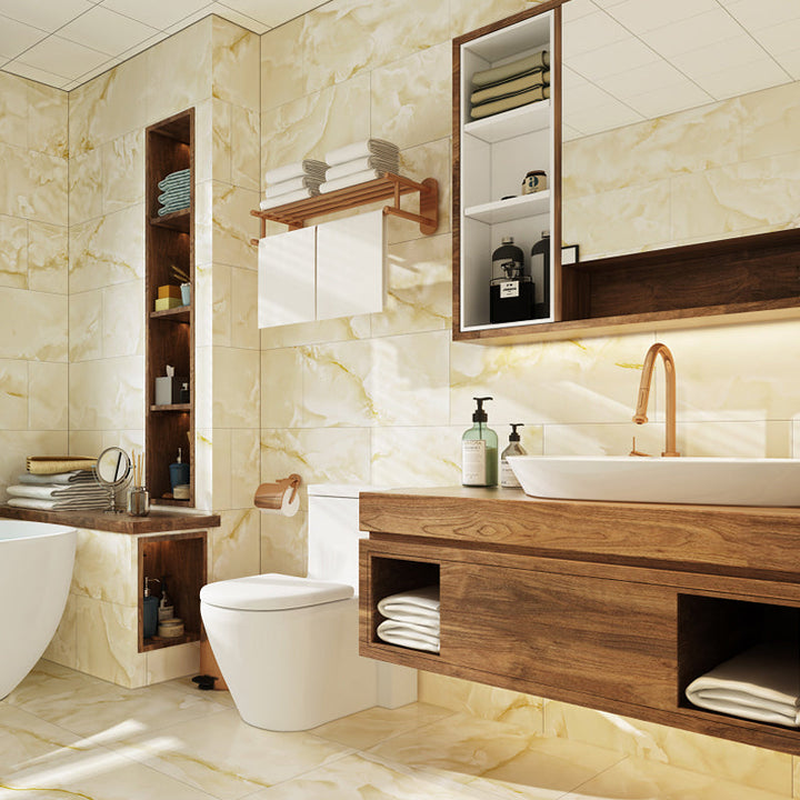 BowLift | PVC Wall Panel Rectangle Waterproof Wall Cladding for the Living Room