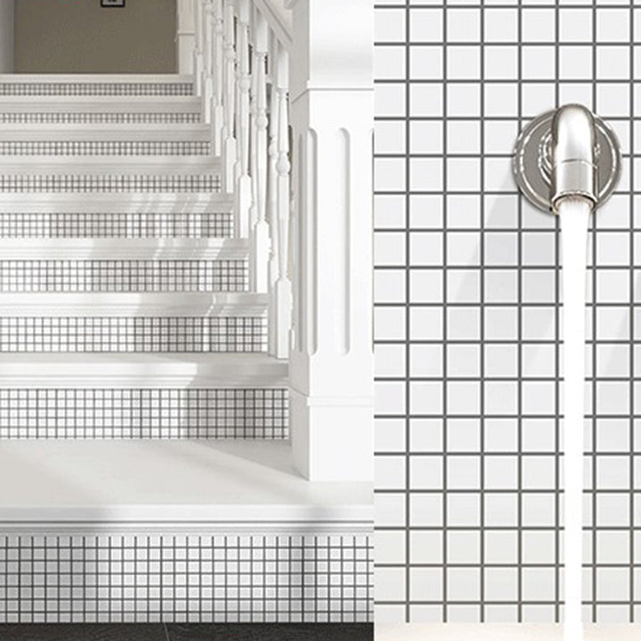 BowLift | Plastic Peel and Stick Wall Tiles 3D Square Peel and Stick Backing