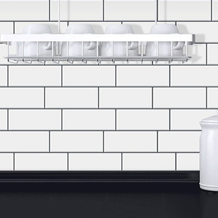 BowLift | Plastic Peel and Stick Wall Tiles 3D Square Peel and Stick Backing
