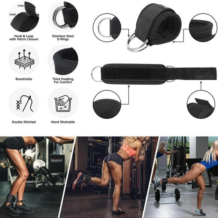 5-Pack Ankle Resistance Band Set Bowlift