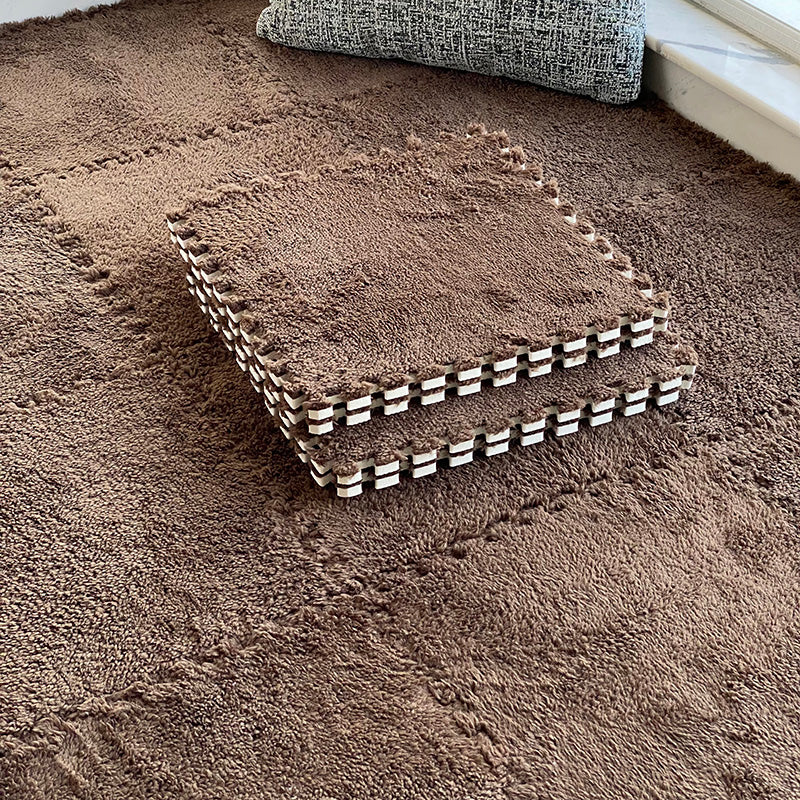BowLift | Modern carpet tiles level loop snap system square bedroom carpet tiles