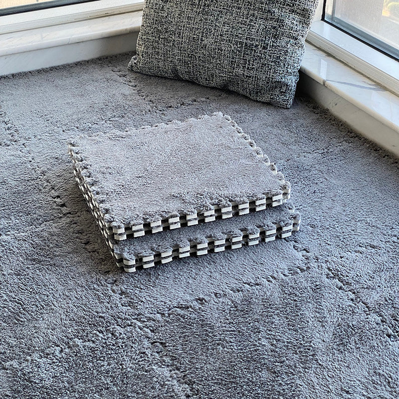 BowLift | Modern Carpet Tiles Level Loop Plug-in System Square Bedroom Carpet Tiles