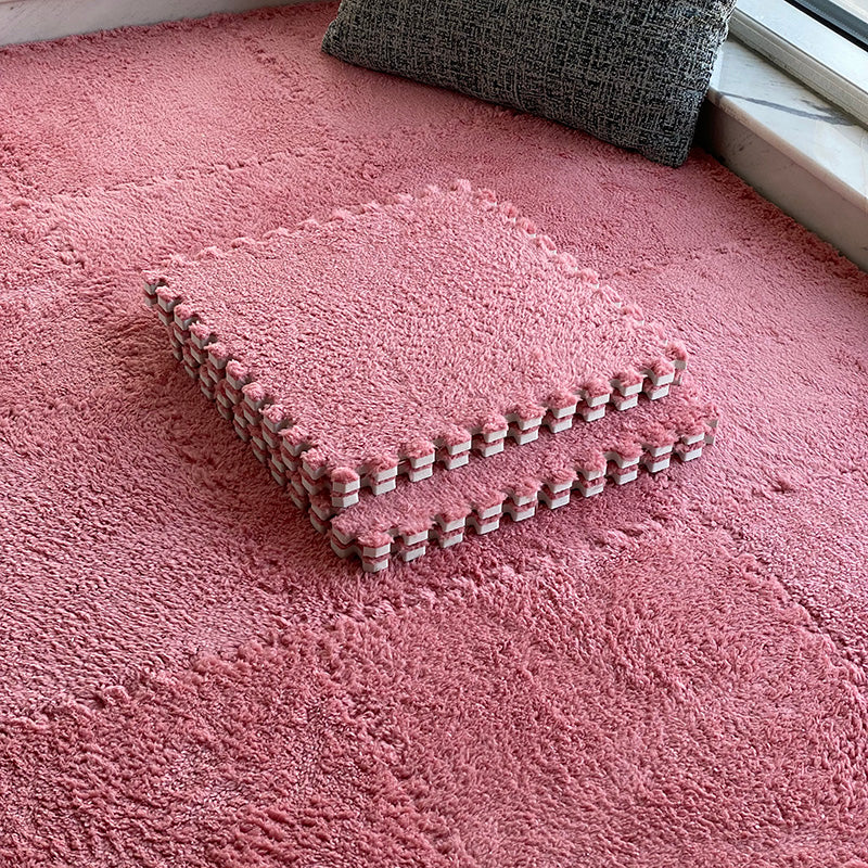 BowLift | Modern carpet tiles level loop snap system square bedroom carpet tiles