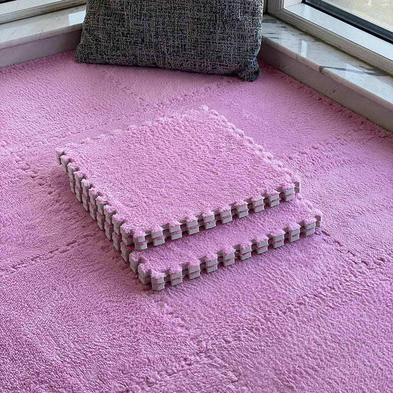 BowLift | Modern carpet tiles level loop snap system square bedroom carpet tiles