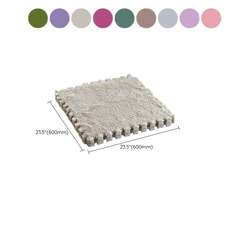 BowLift | Modern carpet tiles level loop snap system square bedroom carpet tiles