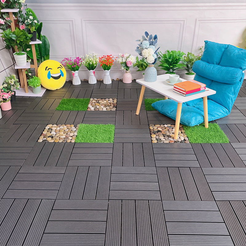 BowLift | Modern Style Wood Floor Corrosion Protection Square Outdoor Wood Floor