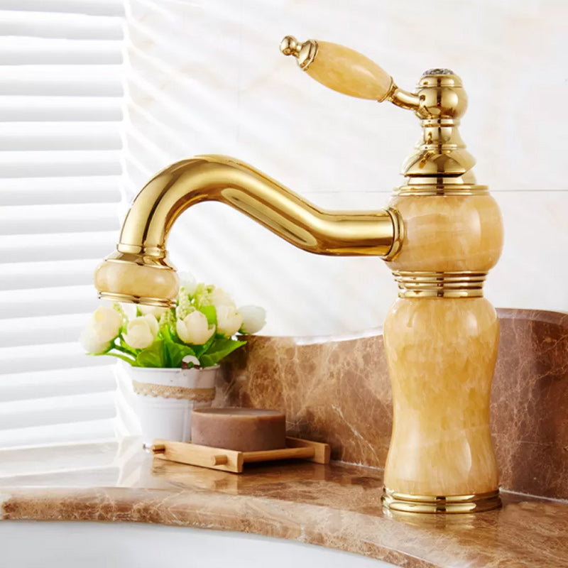 BowLift | Luxury Vessel Faucet Lever Handle Low Arc Vessel Sink Bathroom Faucet