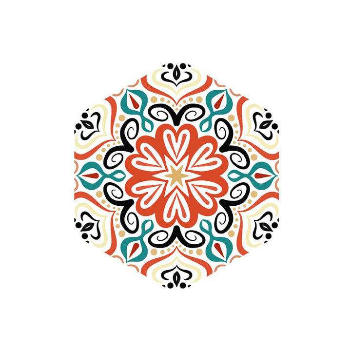 BowLift | Plastic Mosaic Tile Wallpaper Hexagonal for Stick-On and Removable Back Wall Tile