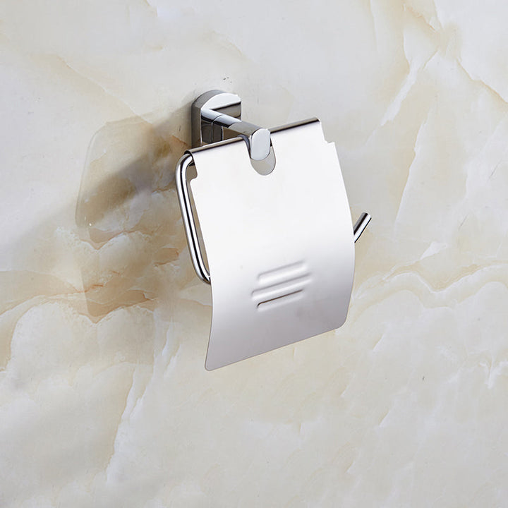 BowLift | Modern bathroom accessory set Stainless steel bathroom shelf Towel holder Bathroom accessory set