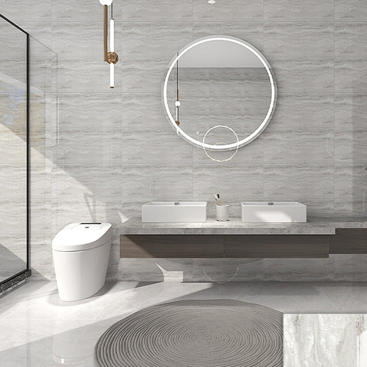 BowLift | Rectangular Marble Peel & Stick Tile Stain Resistant Single Tile for Bathroom Backsplash