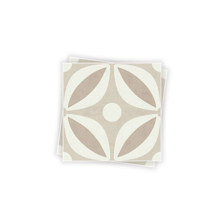 BowLift | Square Stain-Resistant Peel & Stick Tile with Pattern Single Tile for Splash Wall