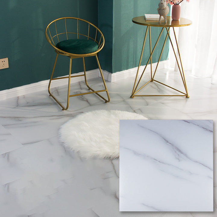 BowLift | Modern vinyl flooring with marble design for peeling and attaching