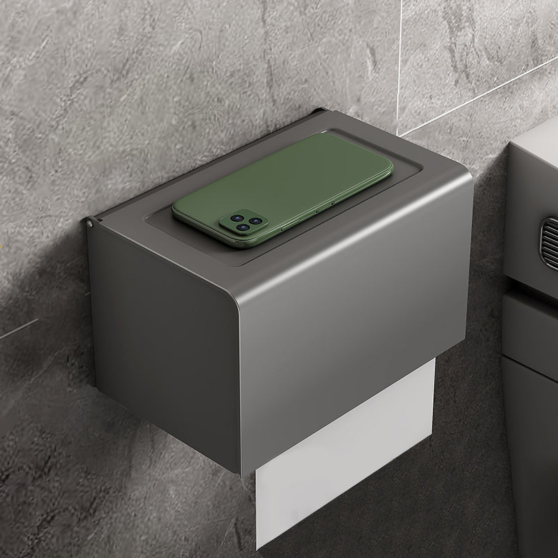 BowLift | Modern Gray Bathroom Accessory Set Bathroom Shelf Towel Bar Bathroom Accessory Set