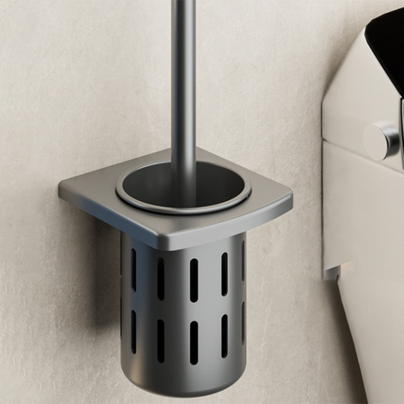 BowLift | Modern Gray Bathroom Accessory Set Bathroom Shelf Towel Bar Bathroom Accessory Set