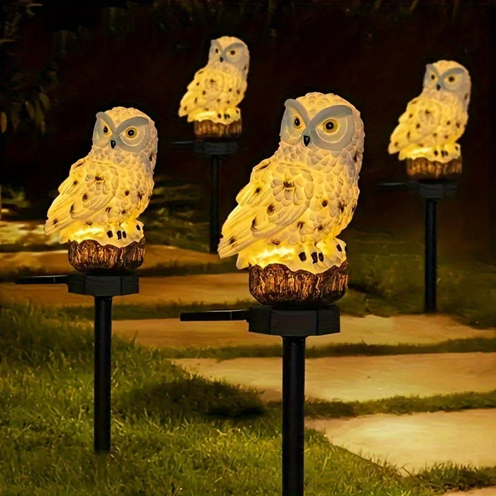 BowLift | Solar Garden Light Owl – LED Outdoor Light for Garden, Terrace and Balcony, weatherproof