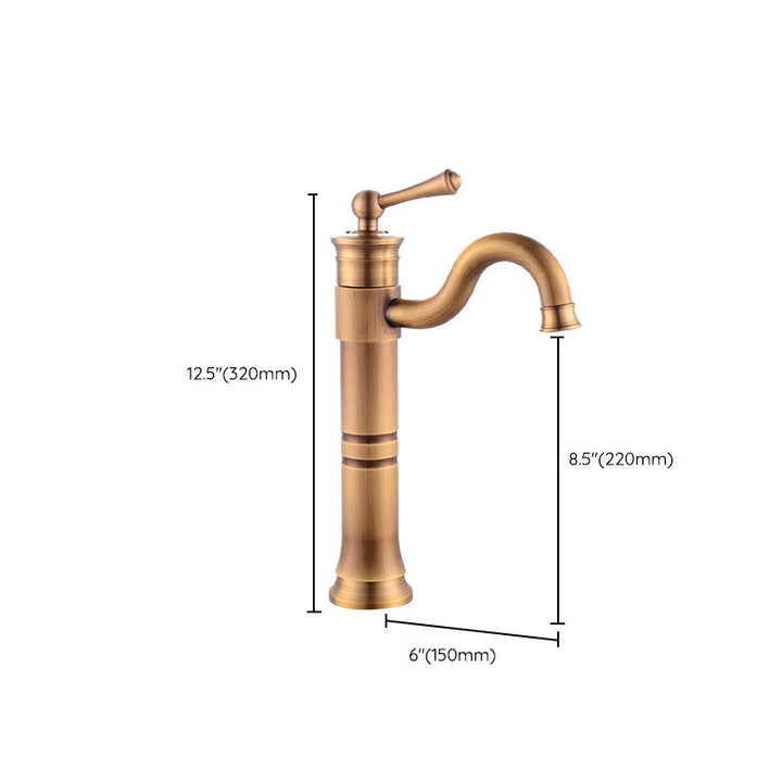 BowLift | Classic basin mixer with swivel spout, single lever basin mixer