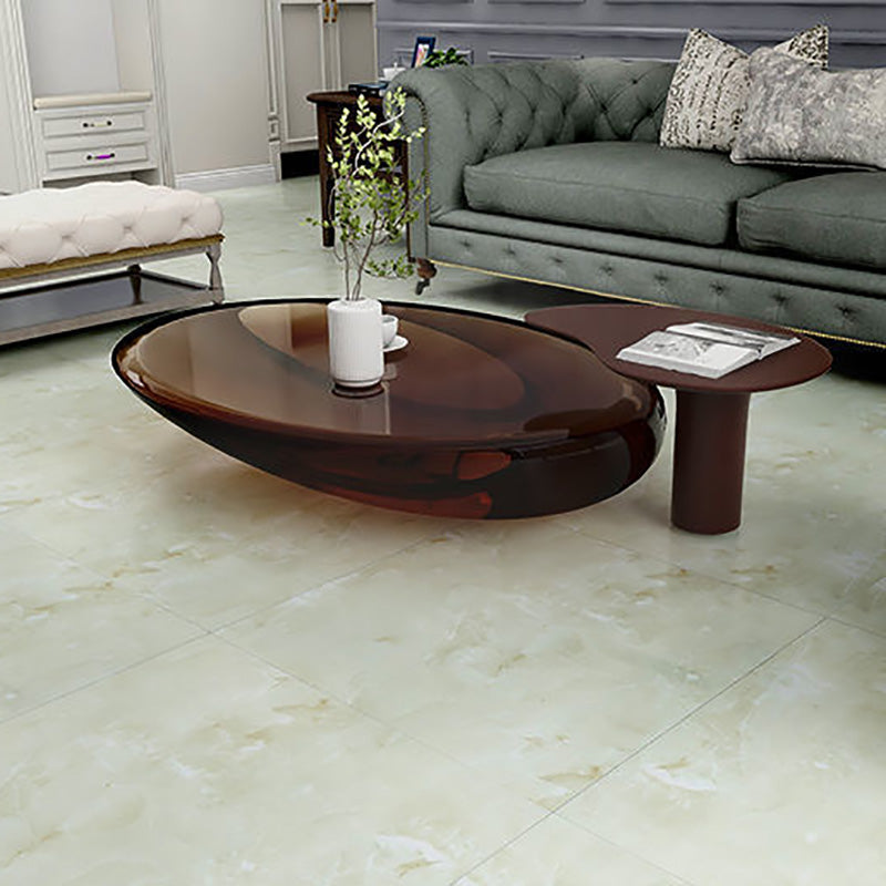 BowLift | Modern Indoor Vinyl Flooring Marble Print Square PVC Vinyl Floor