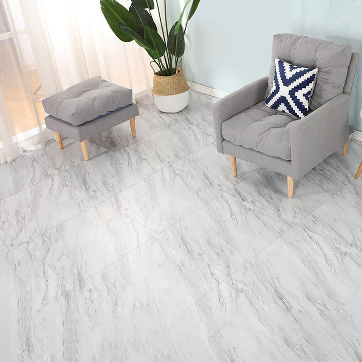 BowLift | Home Indoor Vinyl Floor Peel and Stick Marble Print Square PVC Flooring