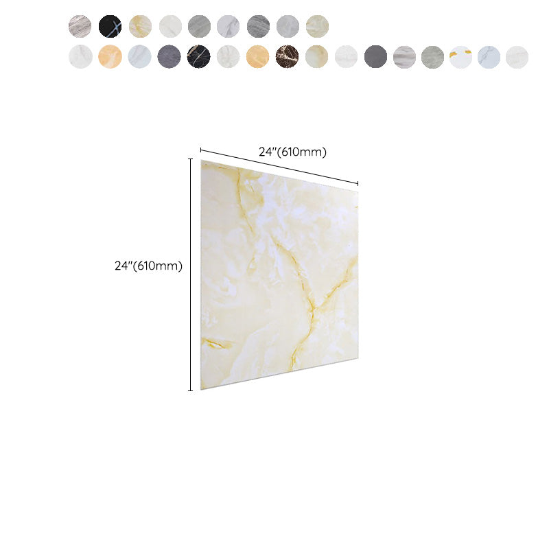BowLift | Home Indoor Vinyl Floor Peel and Stick Marble Print Square PVC Flooring