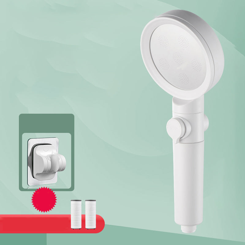 BowLift | Handheld Shower Adjustable Spray Pattern White Round Showerhead
