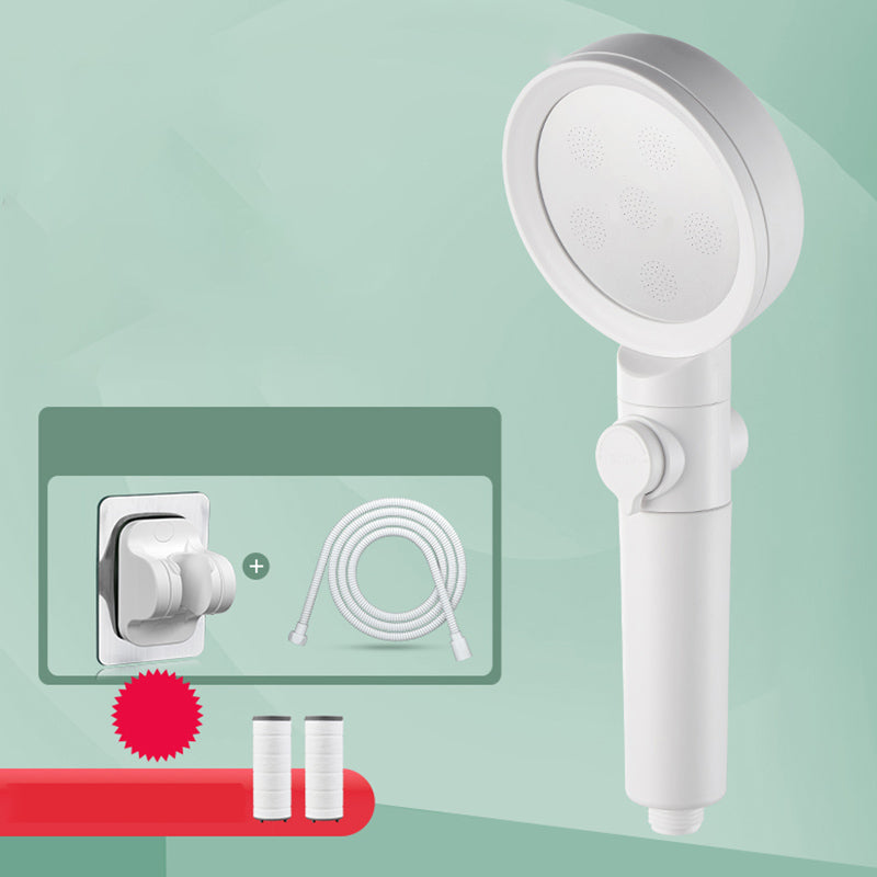 BowLift | Handheld Shower Adjustable Spray Pattern White Round Showerhead