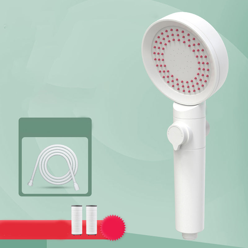 BowLift | Handheld Shower Adjustable Spray Pattern White Round Showerhead