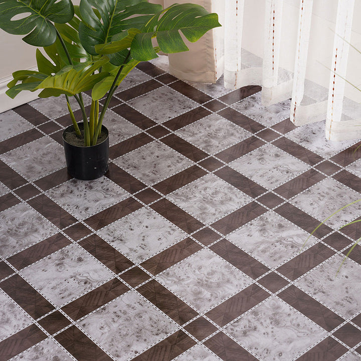 BowLift | Home Indoor Vinyl Floor Spiral Marble Print Square PVC Vinyl Floor