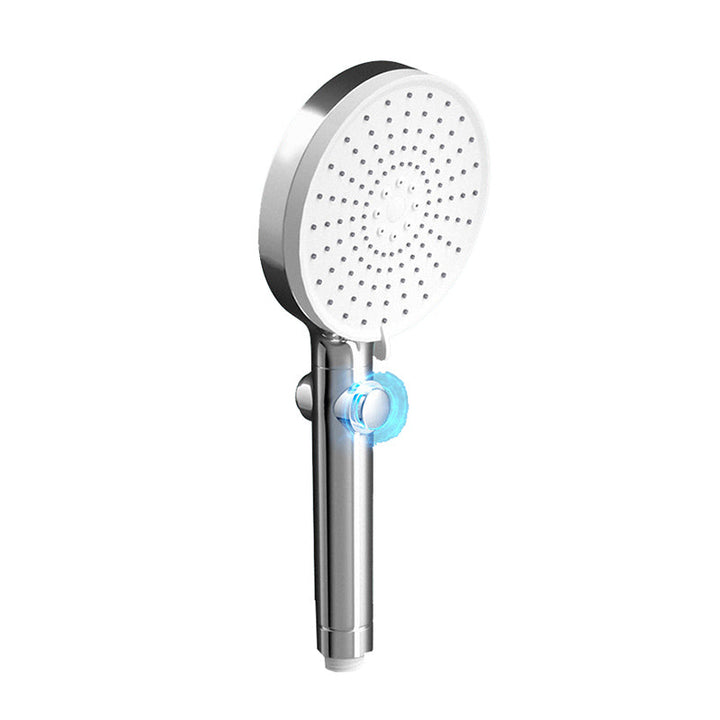 BowLift | Modern Shower Head Handheld Plastic Round Self-Cleaning Shower Head
