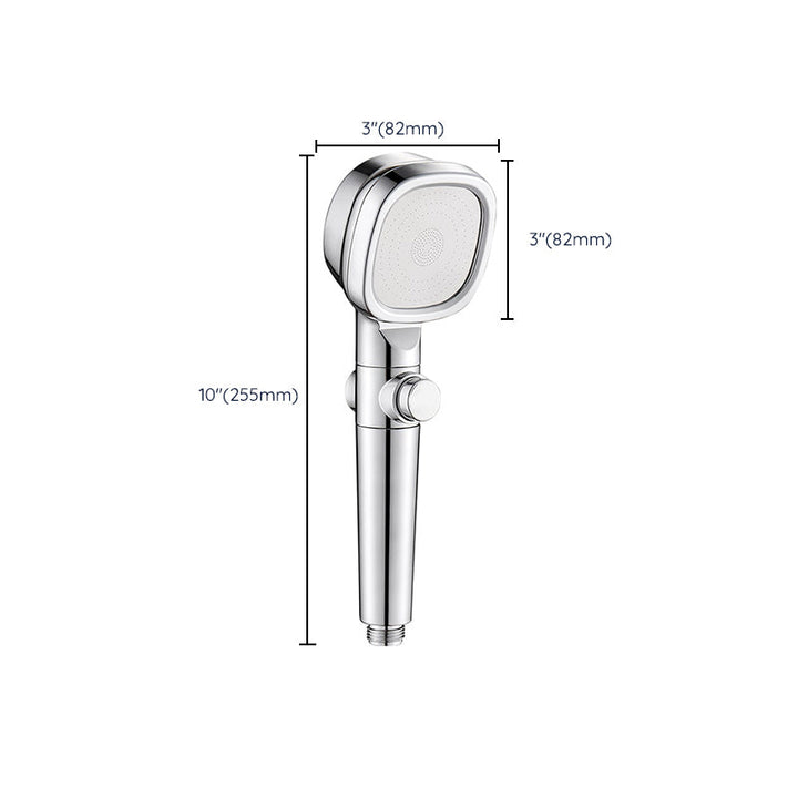 BowLift | Shower Head Bathroom Square Controllable Brass Handheld Shower Head