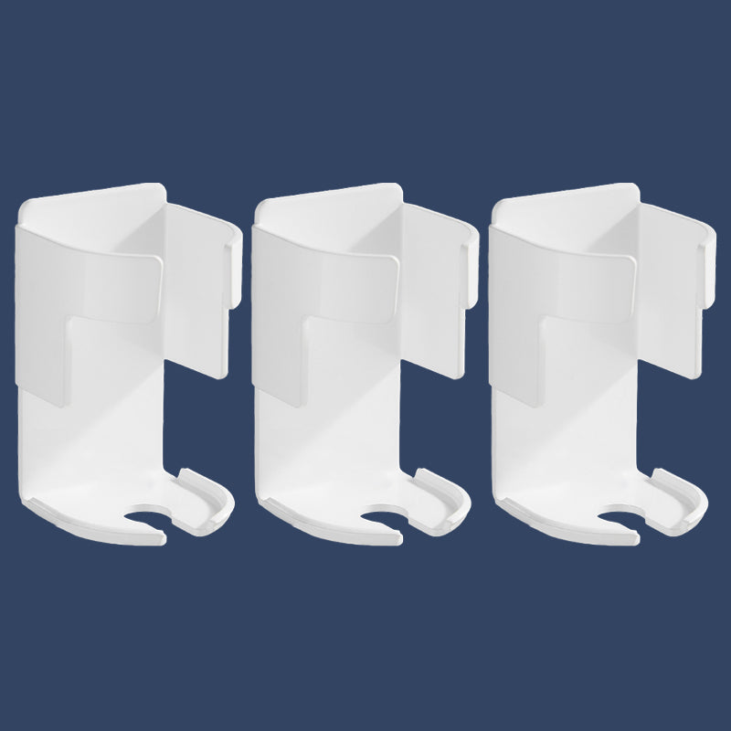 BowLift | Modern Black/White 4-piece Bathroom Accessory Set, Toothbrush Holder