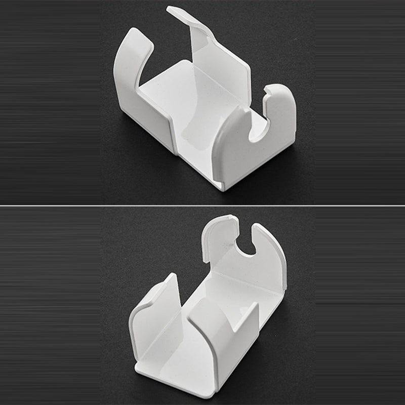BowLift | Modern Black/White 4-piece Bathroom Accessory Set, Toothbrush Holder