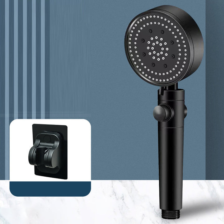 BowLift | Modern Handheld Round Plastic Self-Cleaning Shower Head