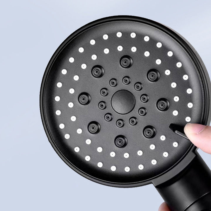 BowLift | Modern Handheld Round Plastic Self-Cleaning Shower Head