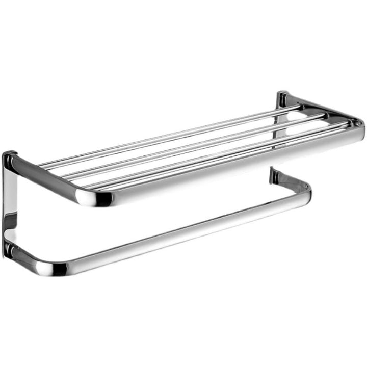 BowLift | Modern Stainless Steel Bathroom Fixtures Set Towel Bar Bathroom Shelf Bathroom Accessory Set