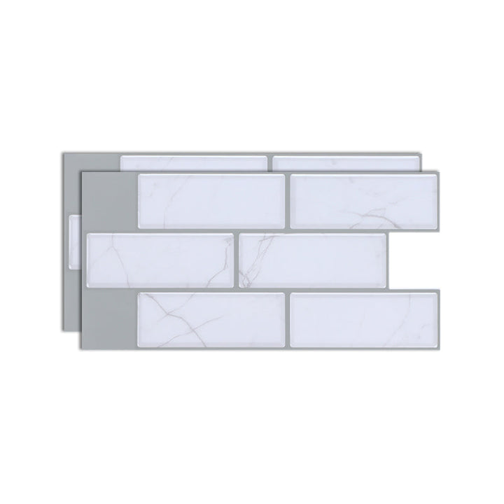 BowLift | Plastic Peel & Stick Subway Tile Modern Simple Subway Tile Wallpaper