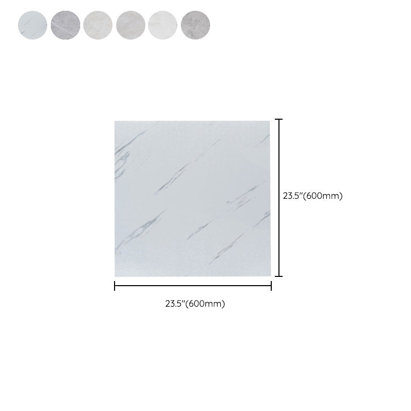 BowLift | Modern vinyl tiles made of plastic, self-adhesive, marble look, fade-resistant tile floor