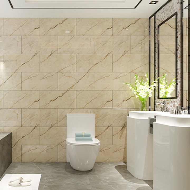 BowLift | PVC Rectangular 3-Pack 12" X 23" Peel & Stick Mosaic Tile Kitchen and Bath Backsplash