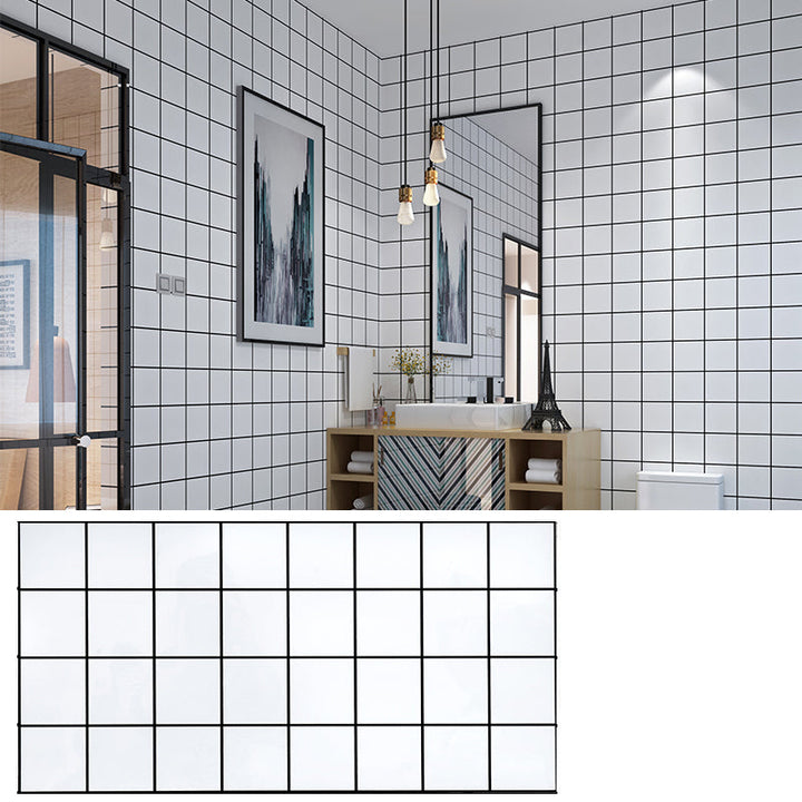 BowLift | PVC Rectangular 12" X 23" 5-Pack Peel & Stick Mosaic Tile Kitchen and Bathroom Backsplash