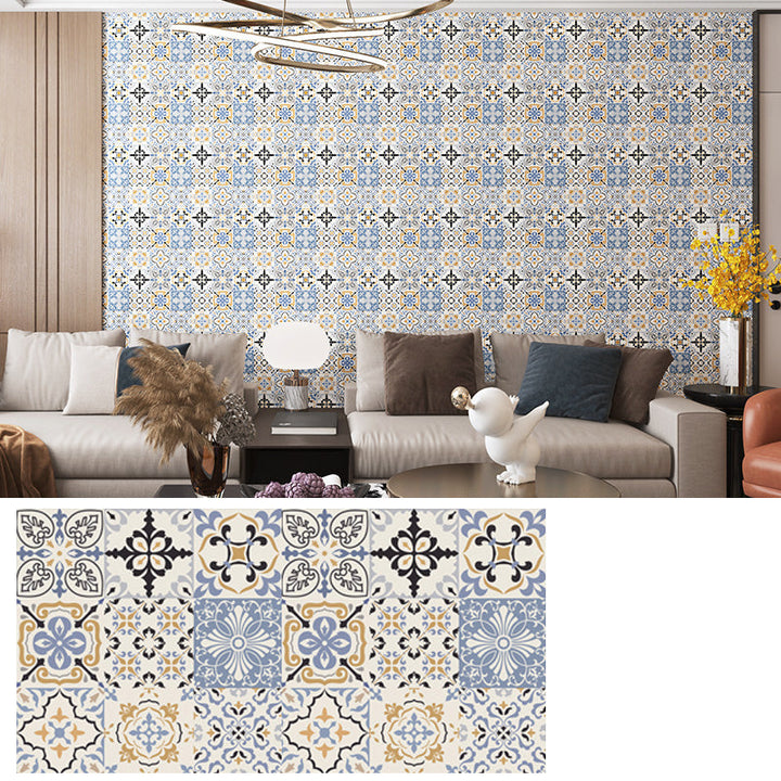 BowLift | PVC Rectangular 12" X 23" 5-Pack Peel & Stick Mosaic Tile Kitchen and Bathroom Backsplash