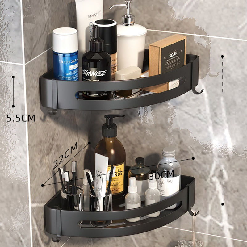 BowLift | Modern Bathroom Hardware Set Matte Black Metal Bathroom Accessories Kit