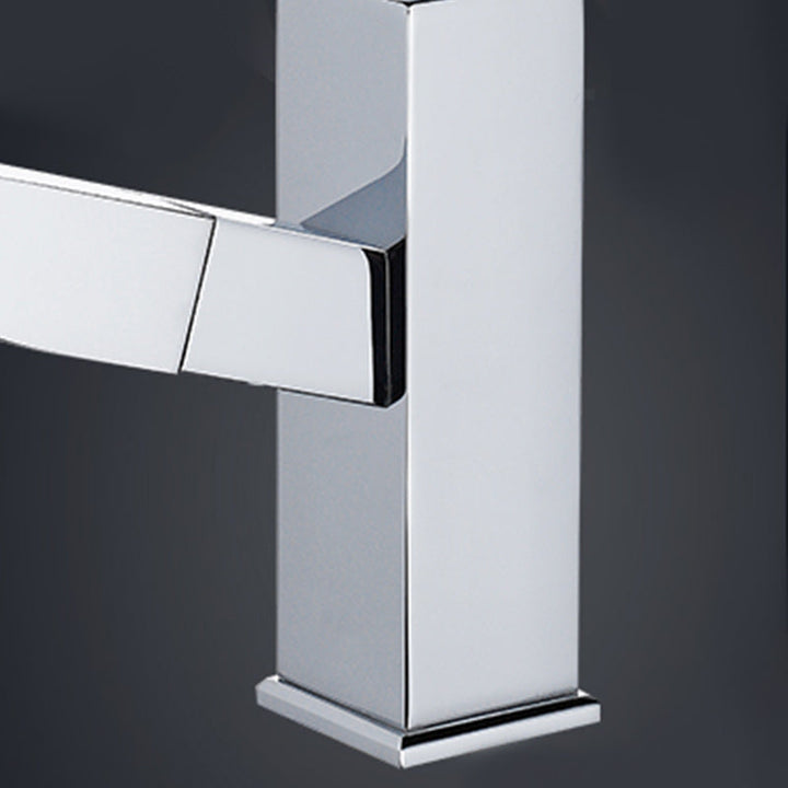 BowLift | Modern Retractable Single Handle Basin Faucet Bathroom Sink Faucet