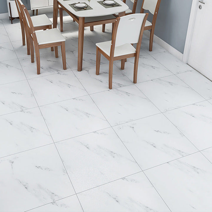 BowLift | Home Vinyl flooring Peel and Stick Marble look square PVC floor coverings for the living room