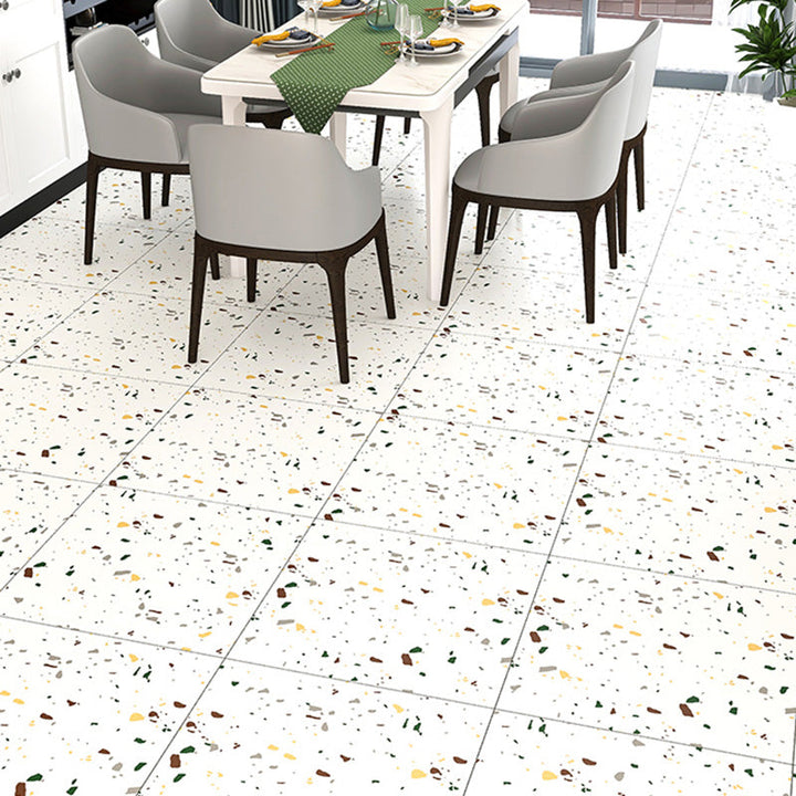 BowLift | Home Vinyl flooring Peel and Stick Marble look square PVC floor coverings for the living room