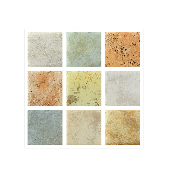 BowLift | PVC Square Peel & Stick Mosaic Tile Multicolored Backsplash & Wall Tile