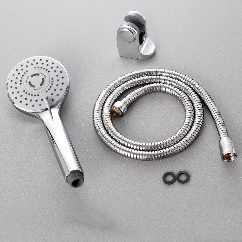 BowLift | Contemporary Handheld Shower Head Adjustable Spray Pattern Silver Shower Head
