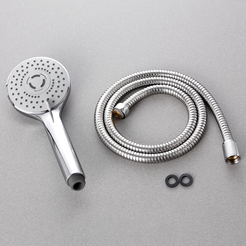 BowLift | Contemporary Handheld Shower Head Adjustable Spray Pattern Silver Shower Head
