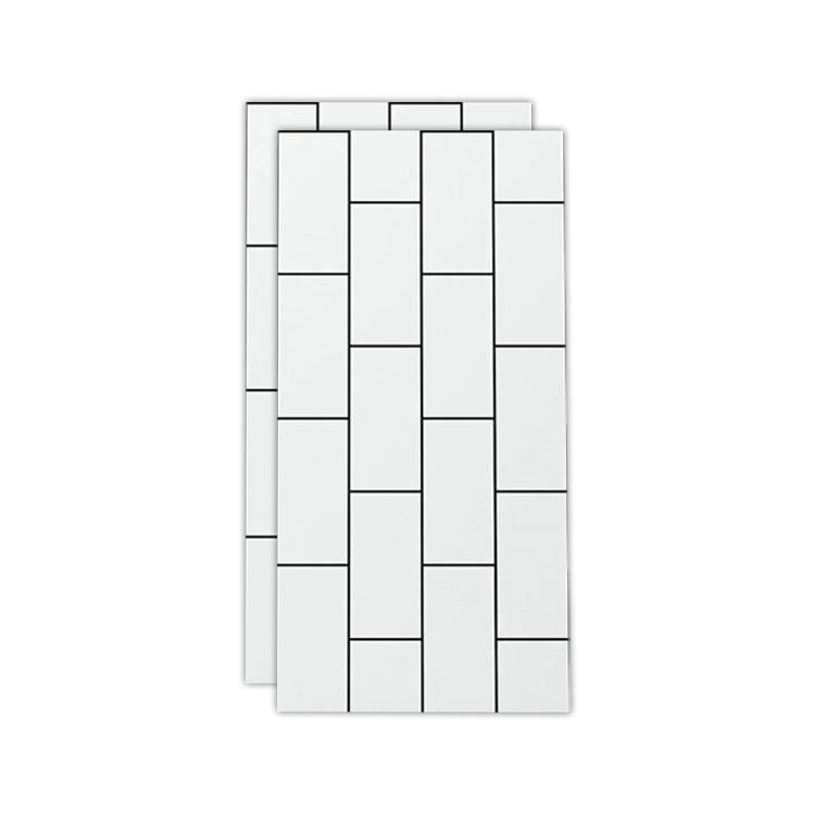 BowLift | Floor Wall Tiles Marble Pattern Wallpaper Rectangular Bathroom Kitchen Wallpaper