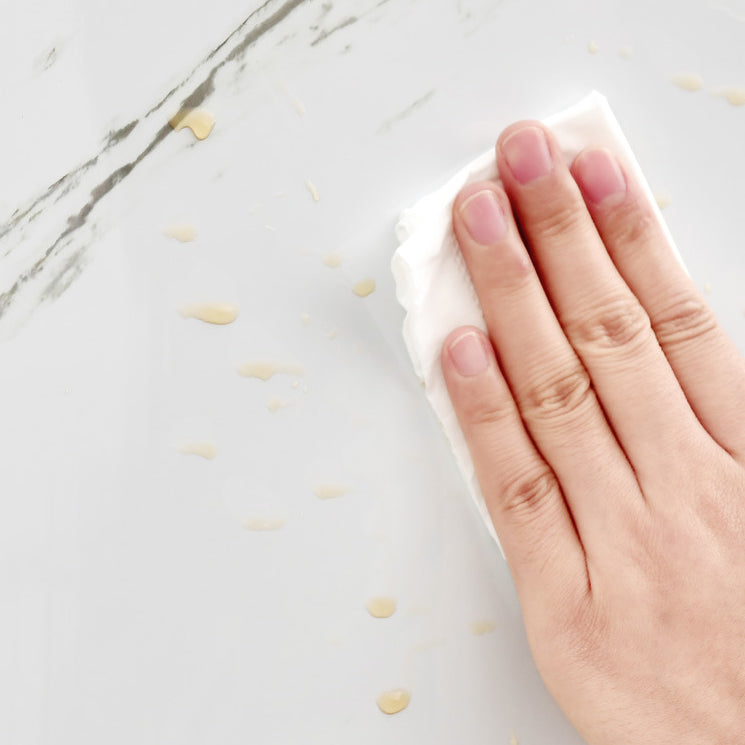 BowLift | Floor Wall Tiles Marble Pattern Wallpaper Rectangular Bathroom Kitchen Wallpaper