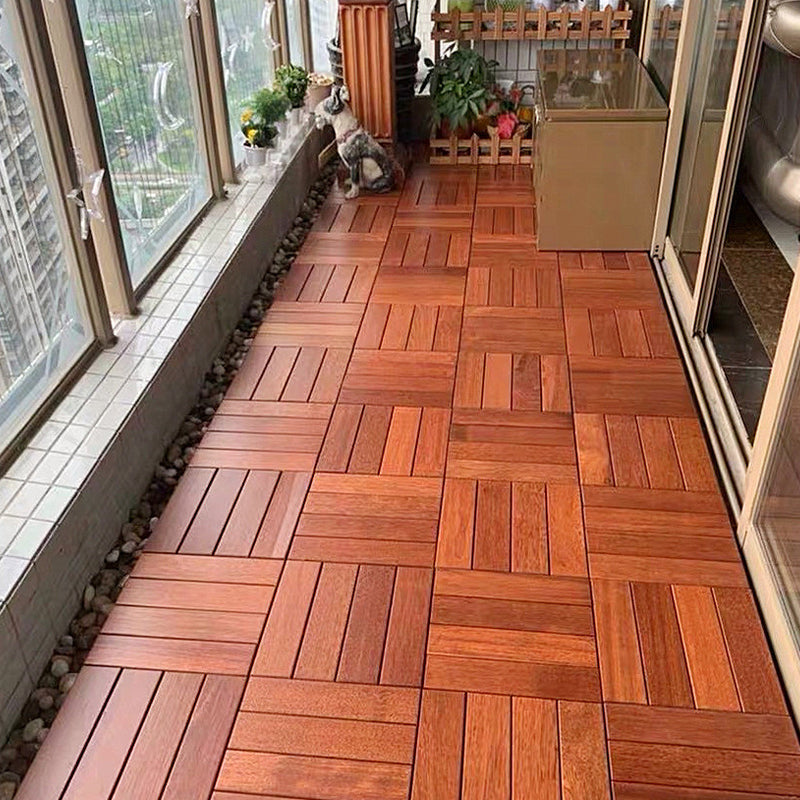 BowLift | Modern Style Square Wood Floor Corrosion-Resistant Outdoor Wood Floor