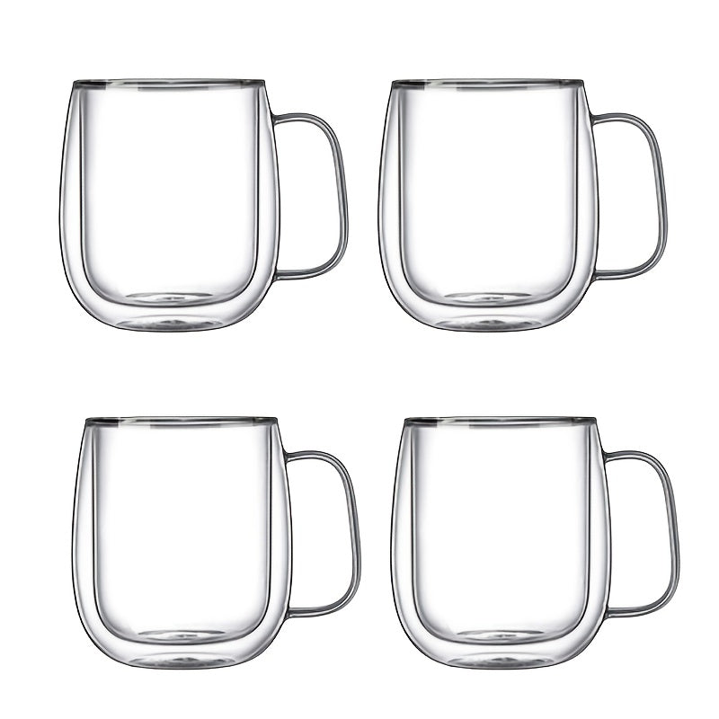 ThermoSip Double-Walled Glass Mug – Borosilicate Glass, Heat Resistant & Elegant | Bowlift